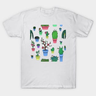 Plants in Pots T-Shirt